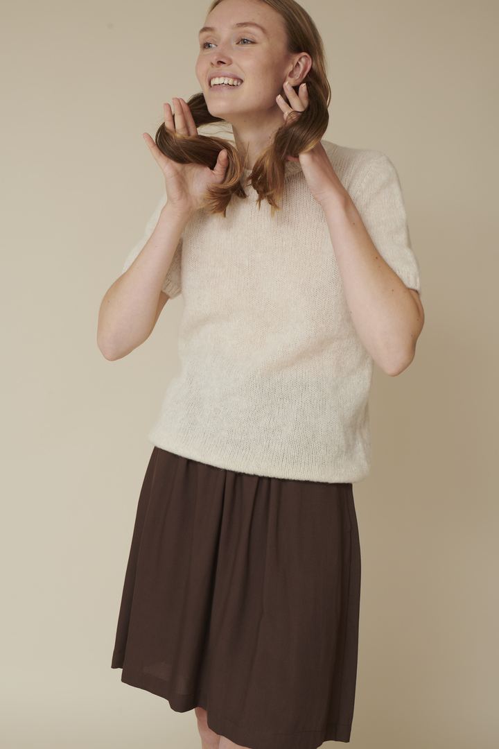 Basic Apparel Marnie Tee Sweaters 119 Caroline Rose Mel.